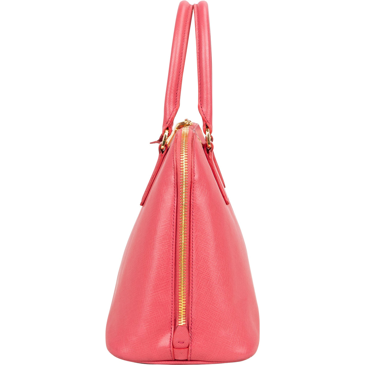 Prada Pink Saffiano Leather Promenade Handbag