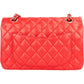 Chanel Quilted Caviar Leather Small Double Flap Crossbody Bag