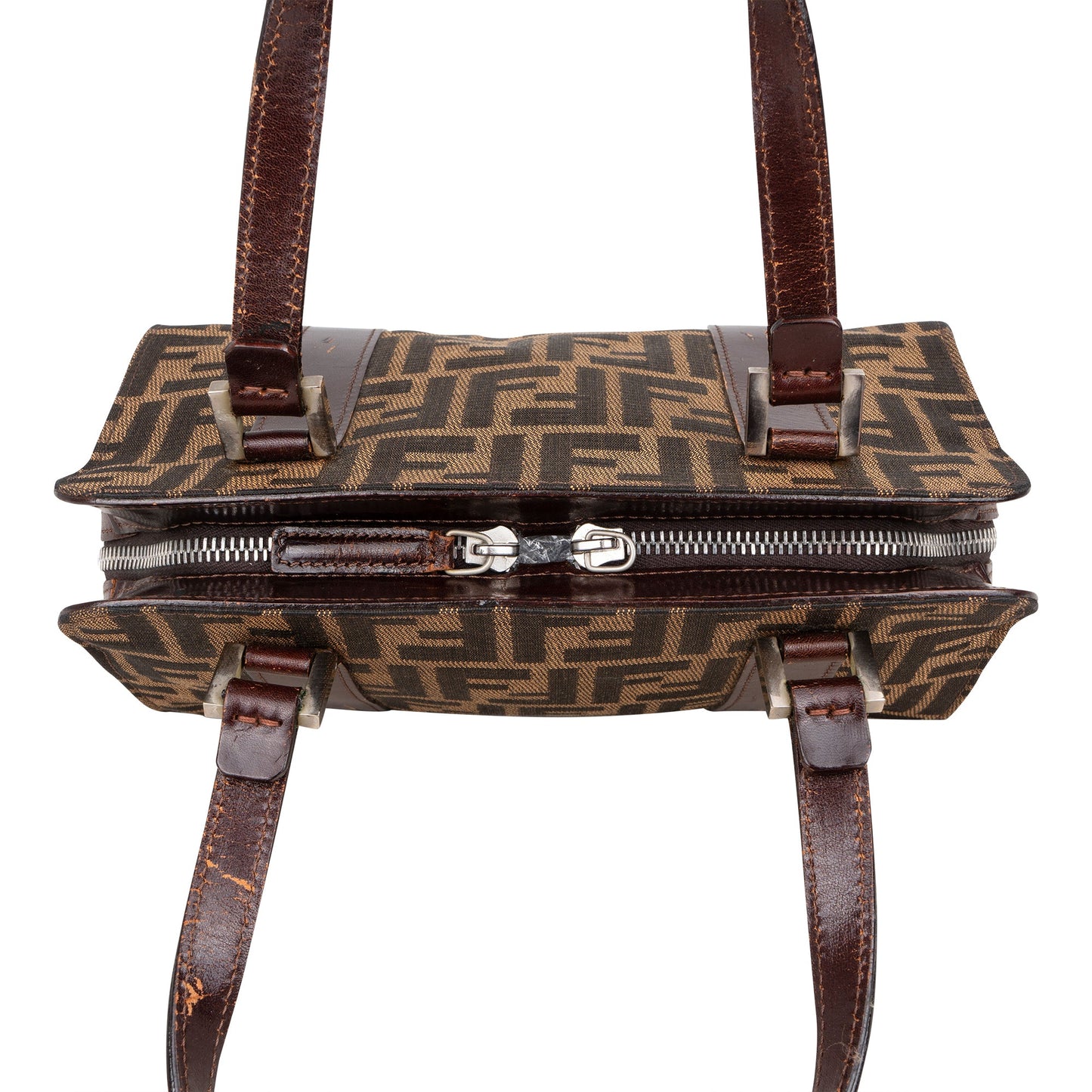 Fendi FF Monogram Zucca Handbag