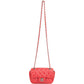Chanel Quilted Perforated Lambskin Single Flap Crossbody Bag