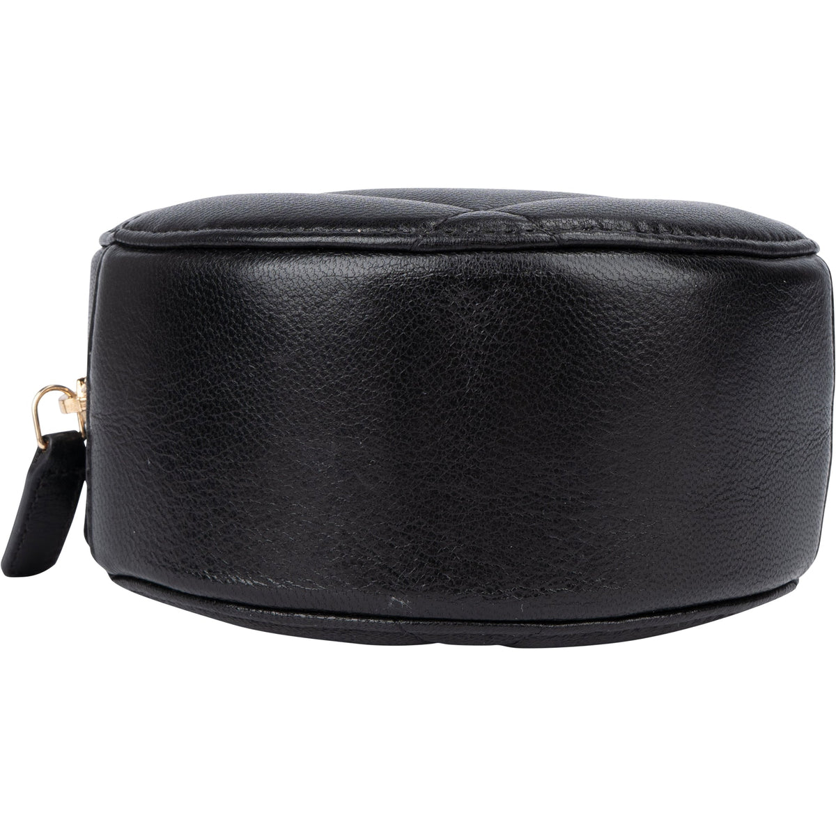 Chanel 19 Quilted Lambskin Round Crossbody Bag