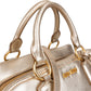 Miu Miu City aus goldfarbenem weichem Leder – Ansicht 3