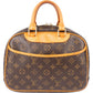 Louis Vuitton Canvas Monogram Trouville Handbag