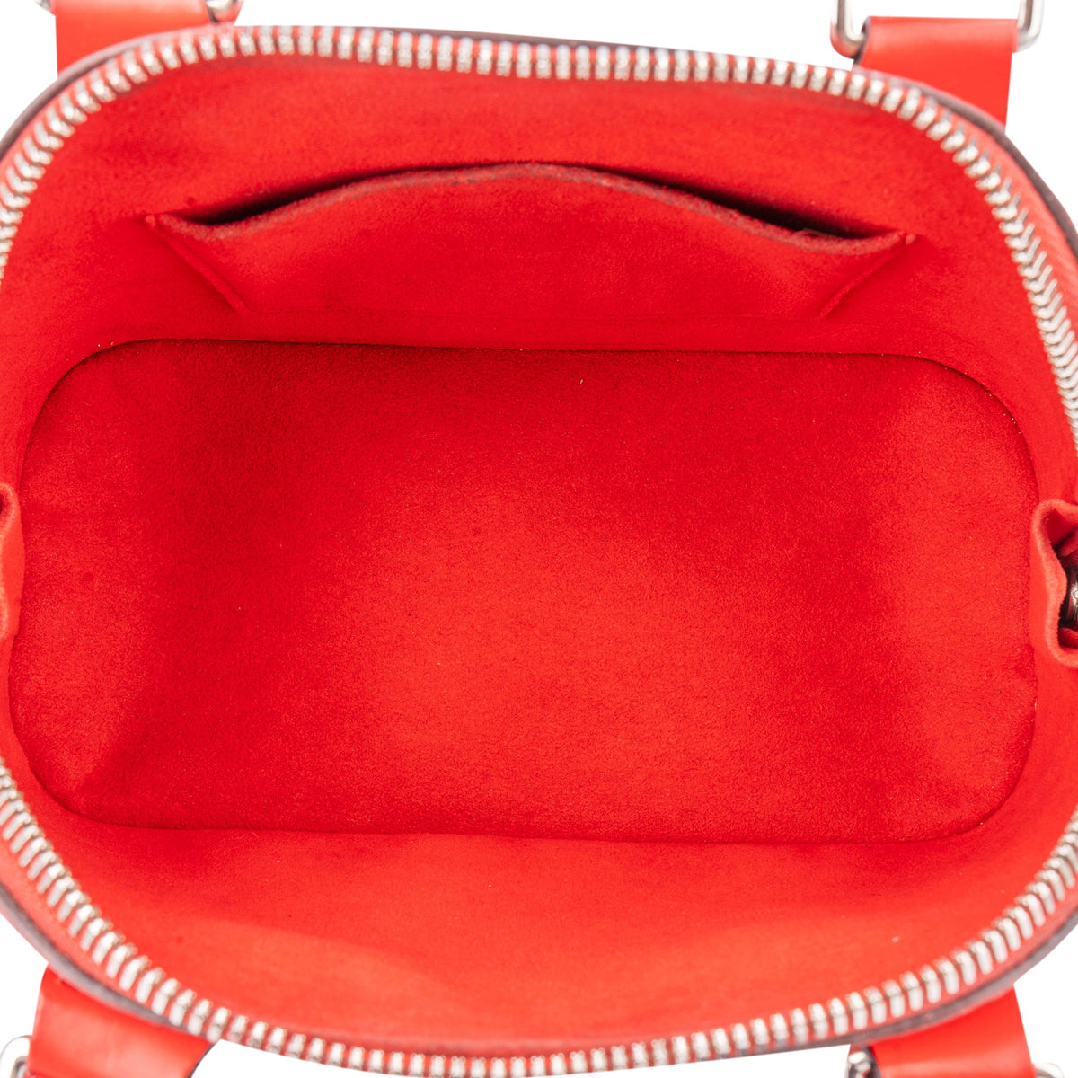 Louis Vuitton Rouge Epi Leather Alma BB Handbag