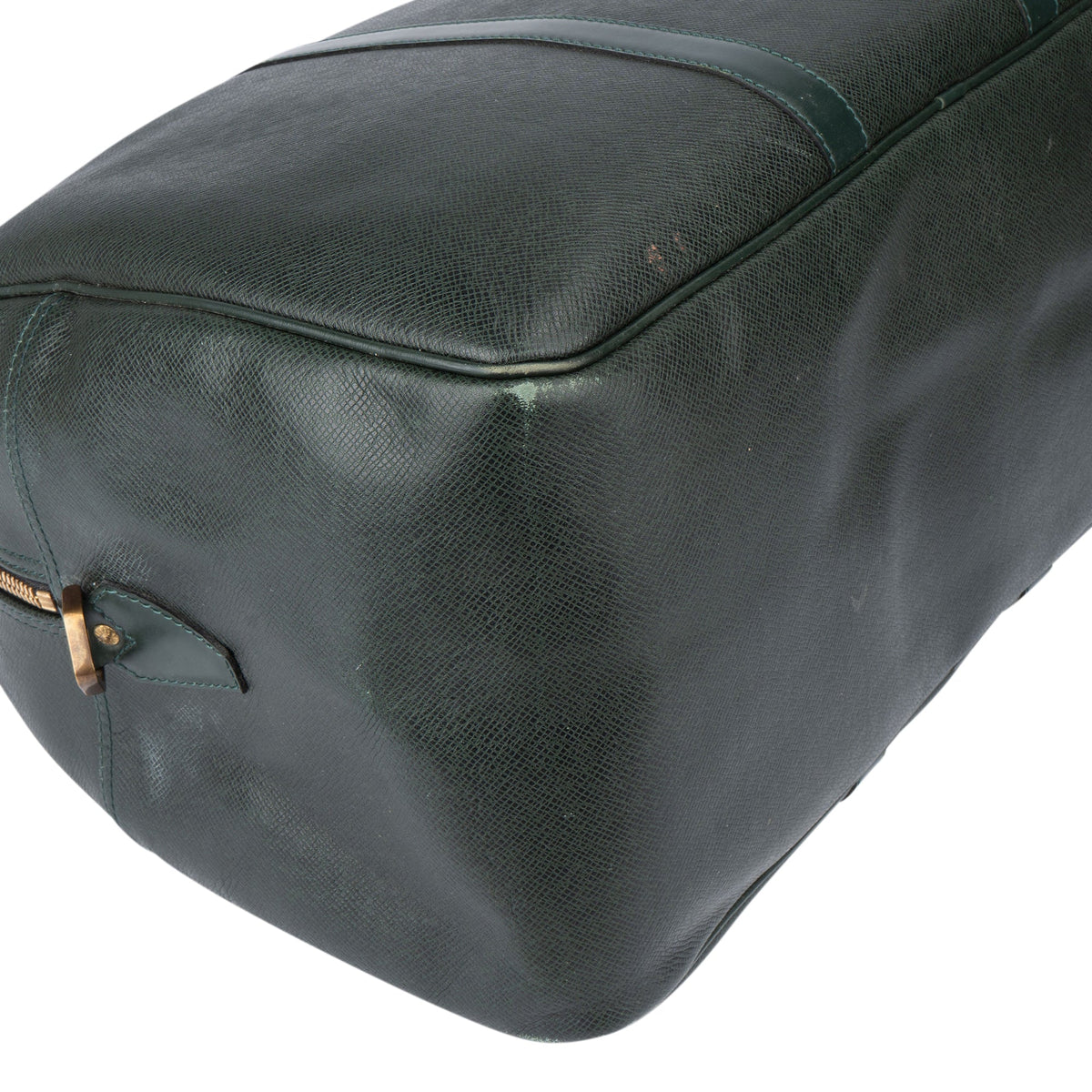 Louis Vuitton Kendall 45 aus grünem Taiga-Leder – Ansicht 7