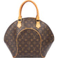 Louis Vuitton Canvas Monogram Ellipse MM Handbag