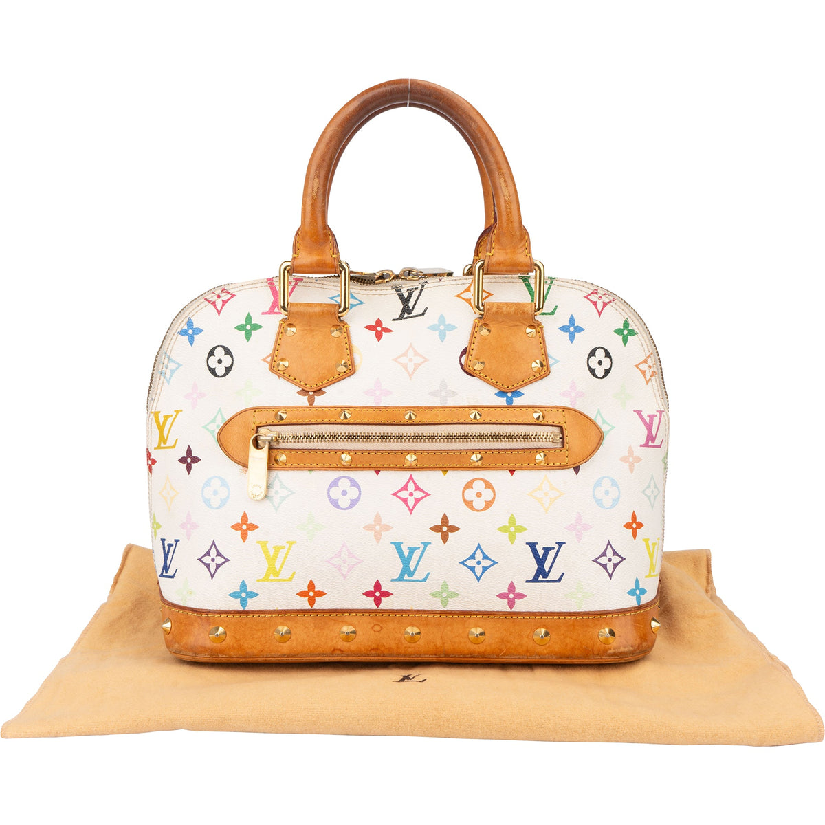 Louis Vuitton Alma PM aus Monogram Multicolore Canvas (Murakami) – Ansicht 2