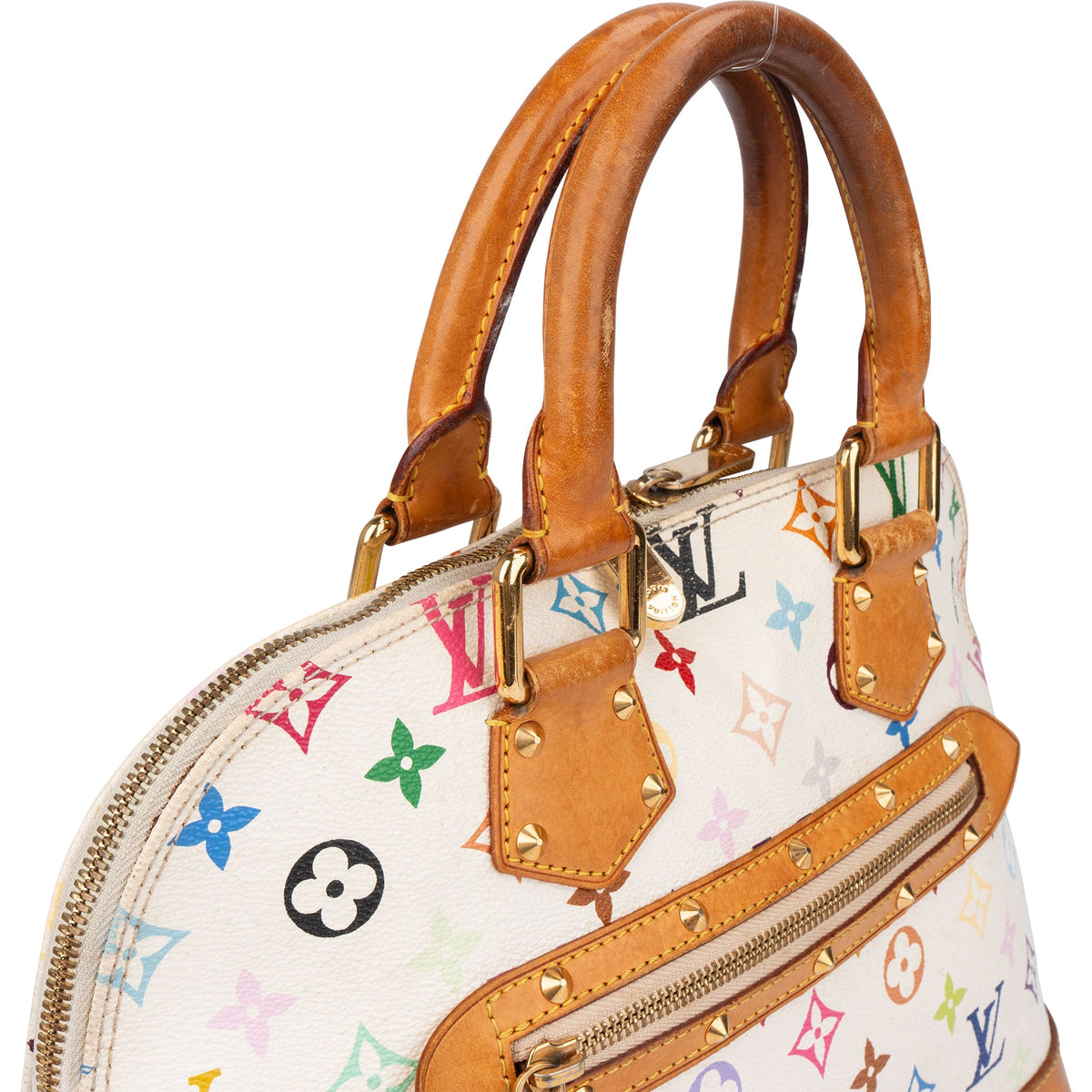 Louis Vuitton Alma PM aus Monogram Multicolore Canvas (Murakami) – Ansicht 3