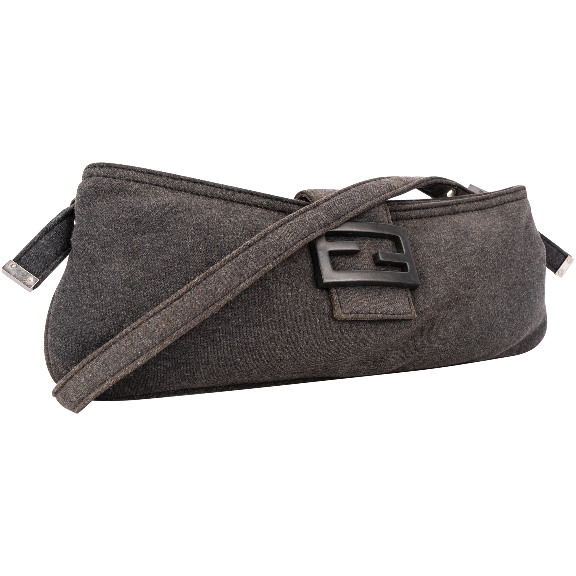Fendi Classic Baguette Felt Wool Shoulder Bag – vintage on friday