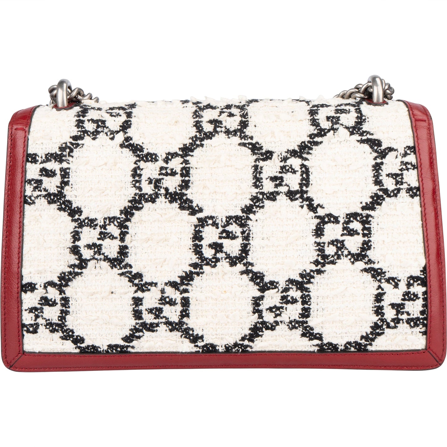 Gucci GG Tweed Monogram Dionysus Shoulder Bag