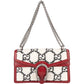 Gucci GG Tweed Monogram Dionysus Shoulder Bag