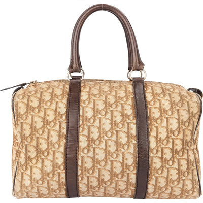 Christian Dior Trotter Monogram Boston 30 Handbag