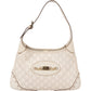 Gucci Leather GG Monogram Jackie Handbag