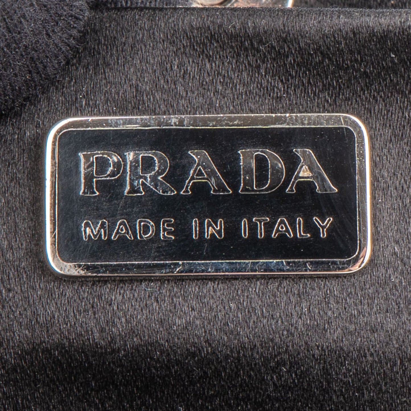 Prada Red Nylon Triangle Cleo Shoulder Bag