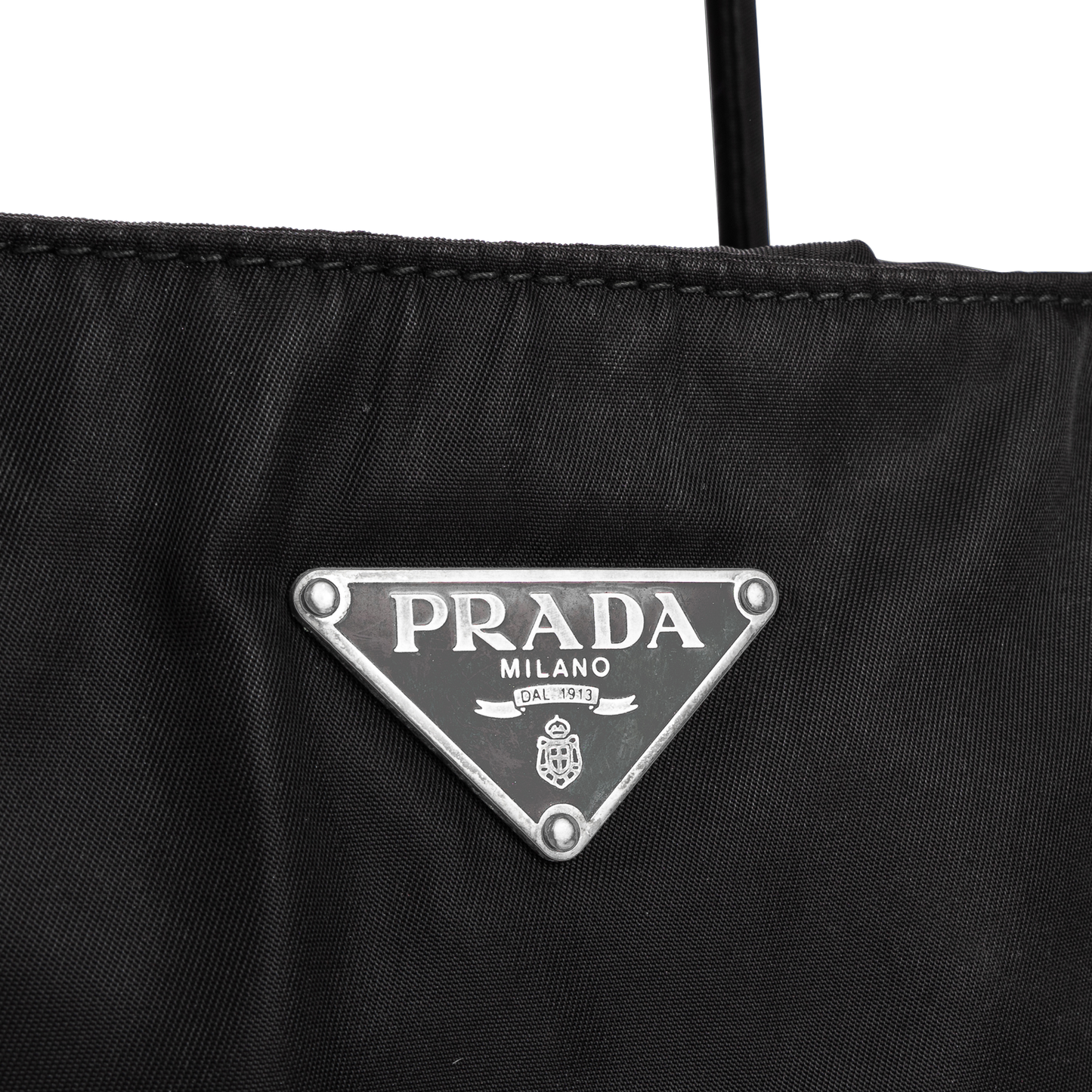 Prada Tessuto Triangle Logo Shoulder Bag