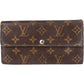 Louis Vuitton Canvas Monogram Sarah Wallet