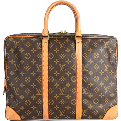 Sac à main Louis Vuitton en toile Monogram Porte Documents