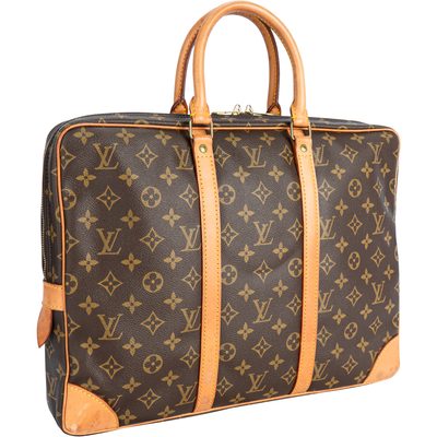 Sac à main Louis Vuitton en toile Monogram Porte Documents