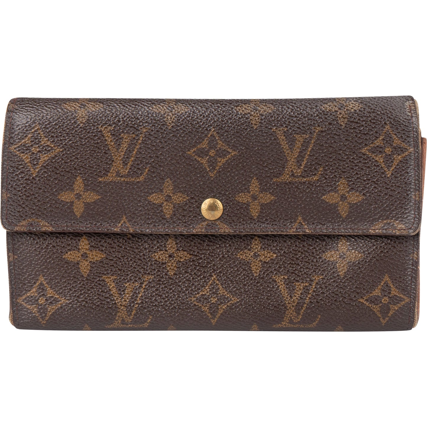 Louis Vuitton Canvas Monogram Sarah Wallet
