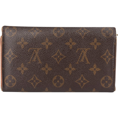 Louis Vuitton Canvas Monogram Sarah Wallet