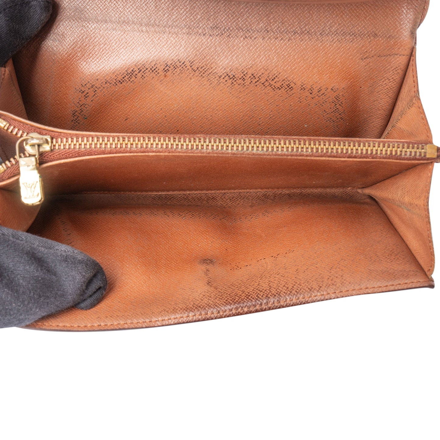 Louis Vuitton Canvas Monogram Sarah Wallet