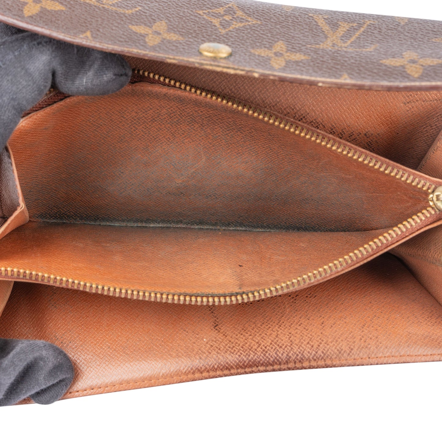 Louis Vuitton Canvas Monogram Sarah Wallet