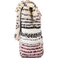 Chanel Sequin Multicolor Striped Small Single Flap Crossbody Bag
