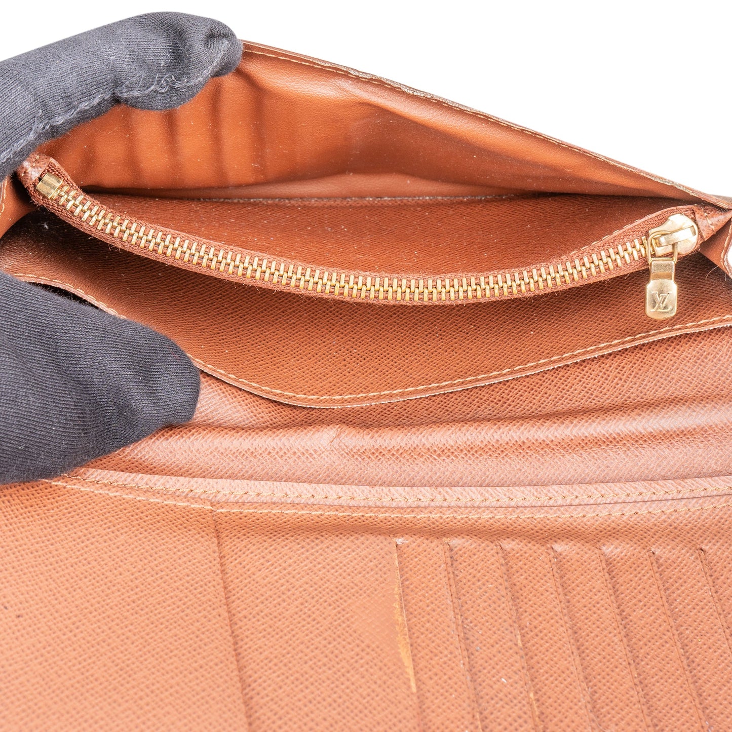 Louis Vuitton Canvas Monogram Brazza Wallet