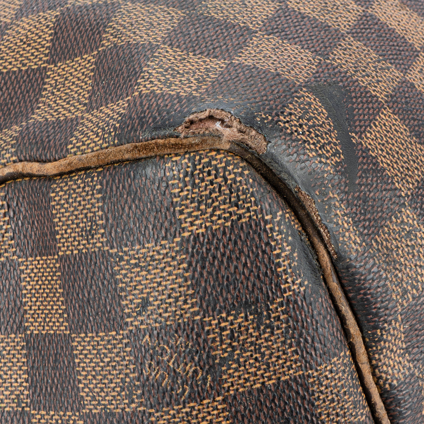 Louis Vuitton Damier Ebene Monogram Keepall 55 Bandouliere