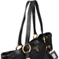 Prada Black Nylon Zipper Handbag