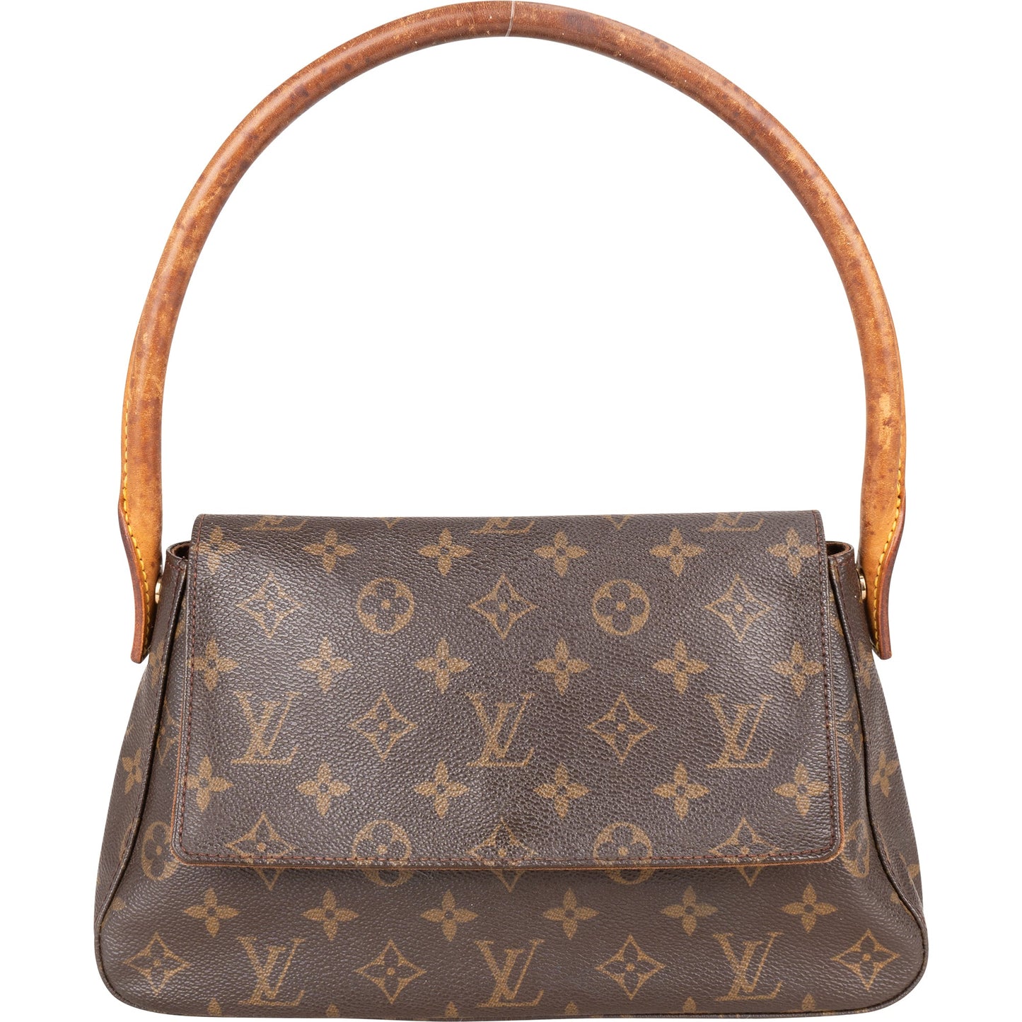 Louis Vuitton Canvas Monogram Looping PM Shoulder Bag