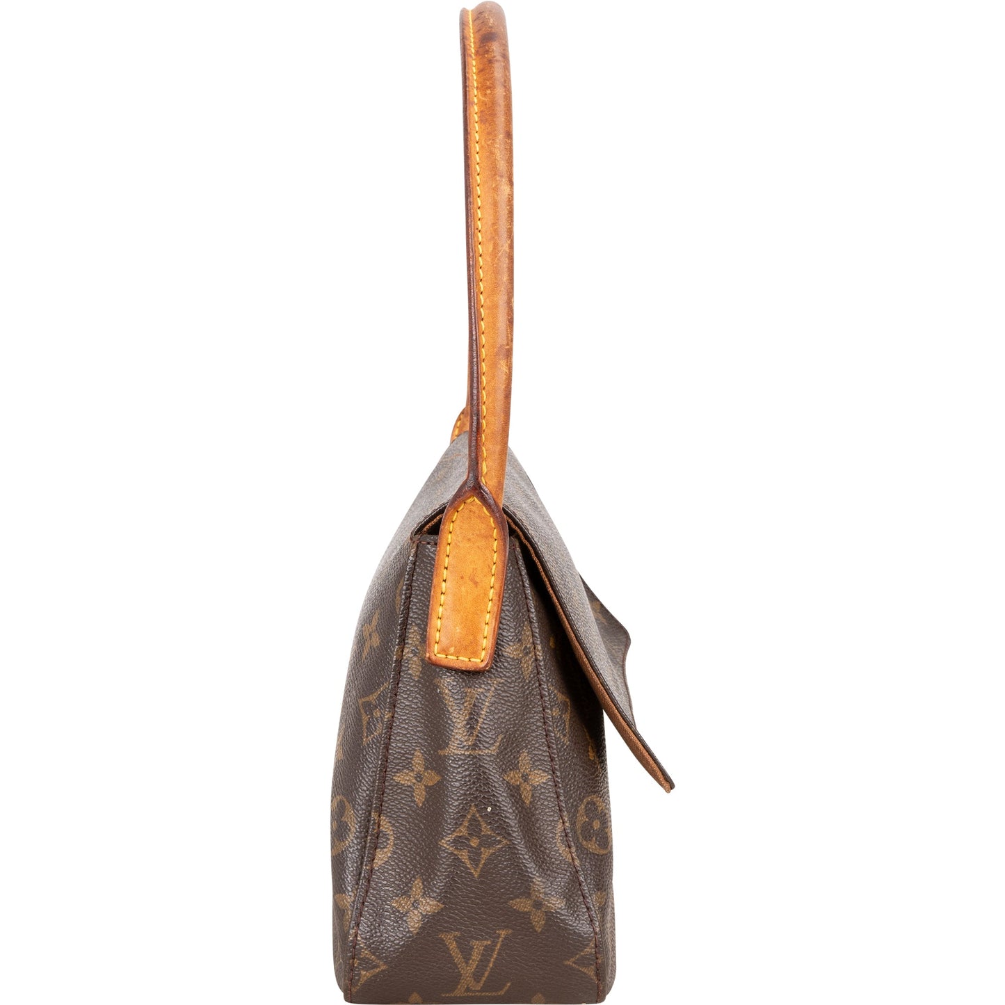 Louis Vuitton Canvas Monogram Looping PM Shoulder Bag