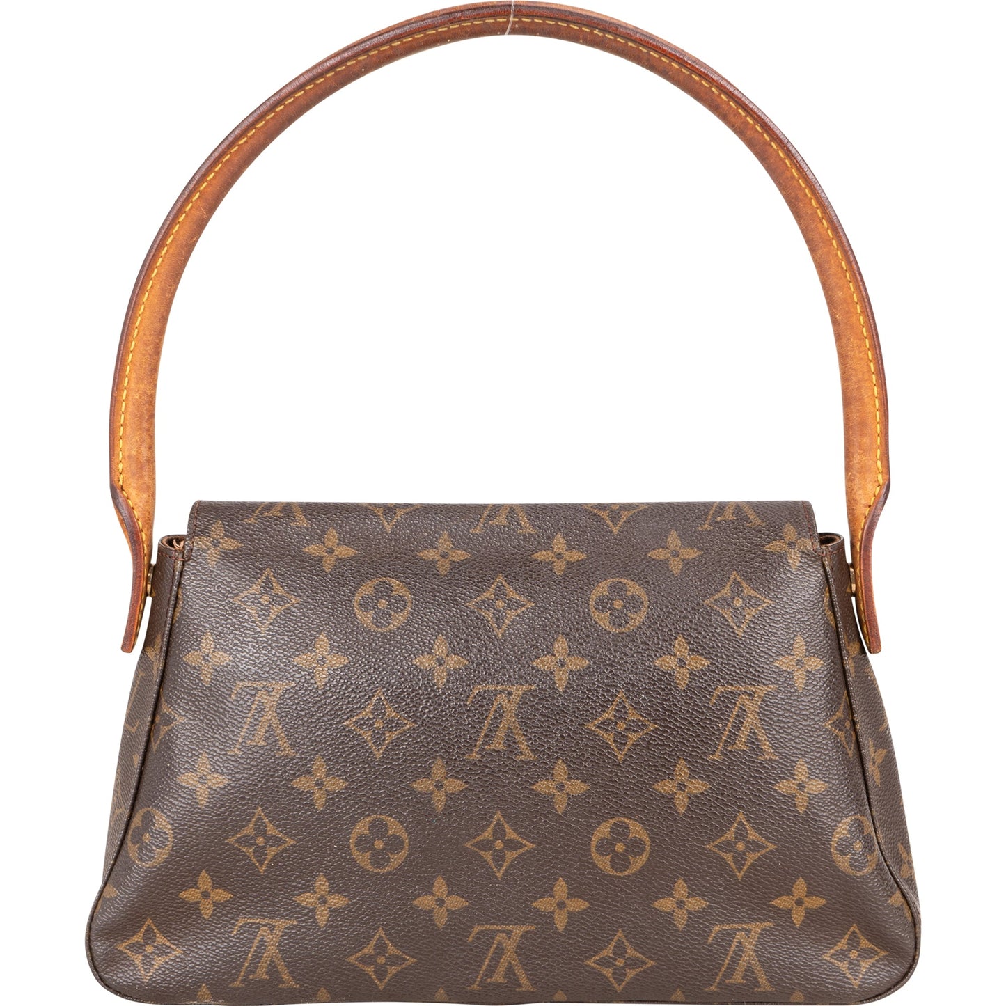 Louis Vuitton Canvas Monogram Looping PM Shoulder Bag