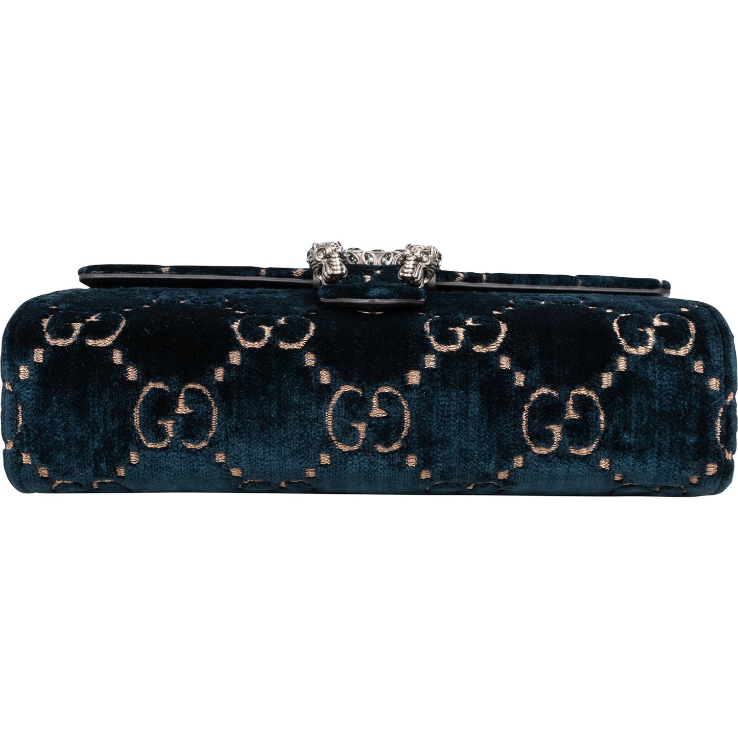 Gucci Velvet GG Monogram Dionysus Crossbody Bag