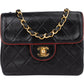 Chanel Quilted Lambskin 24K Gold Single Flap Crossbody Bag