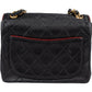 Chanel Quilted Lambskin 24K Gold Single Flap Crossbody Bag