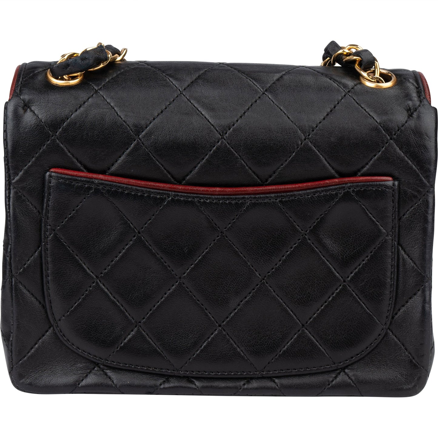 Chanel Quilted Lambskin 24K Gold Single Flap Crossbody Bag