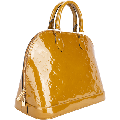 Louis Vuitton Vernis Monogram Alma PM Handbag
