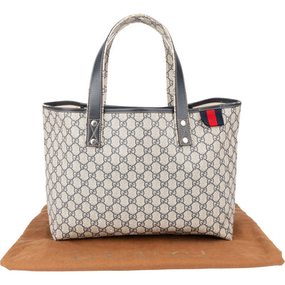 Gucci Canvas GG Monogram Sherry Line Handbag