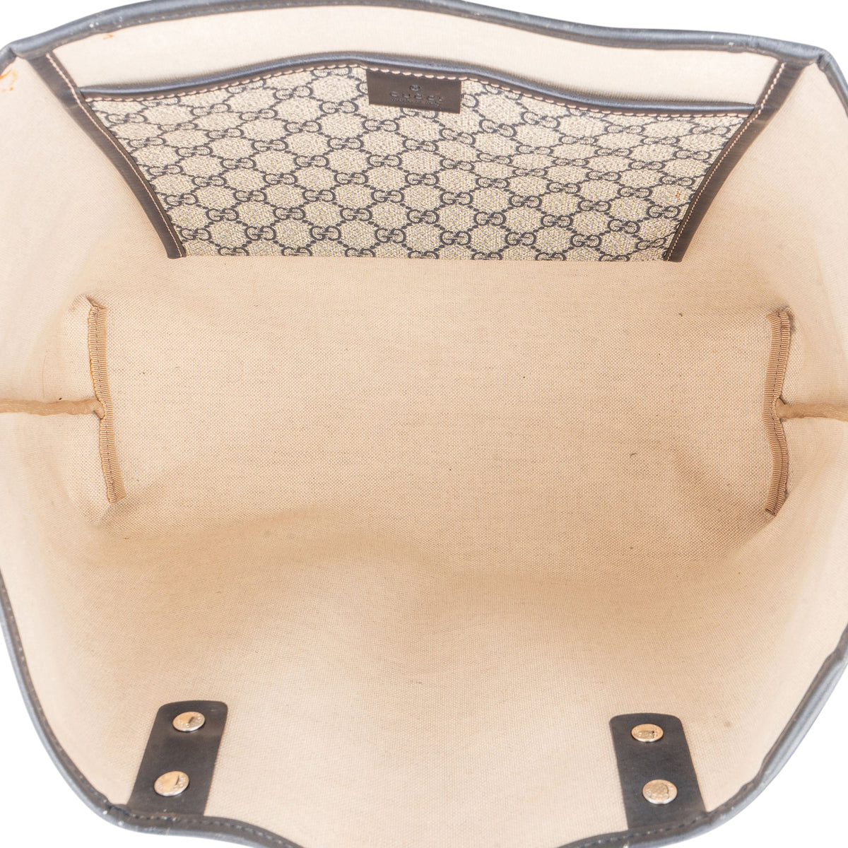 Gucci Canvas GG Monogram Sherry Line Handbag
