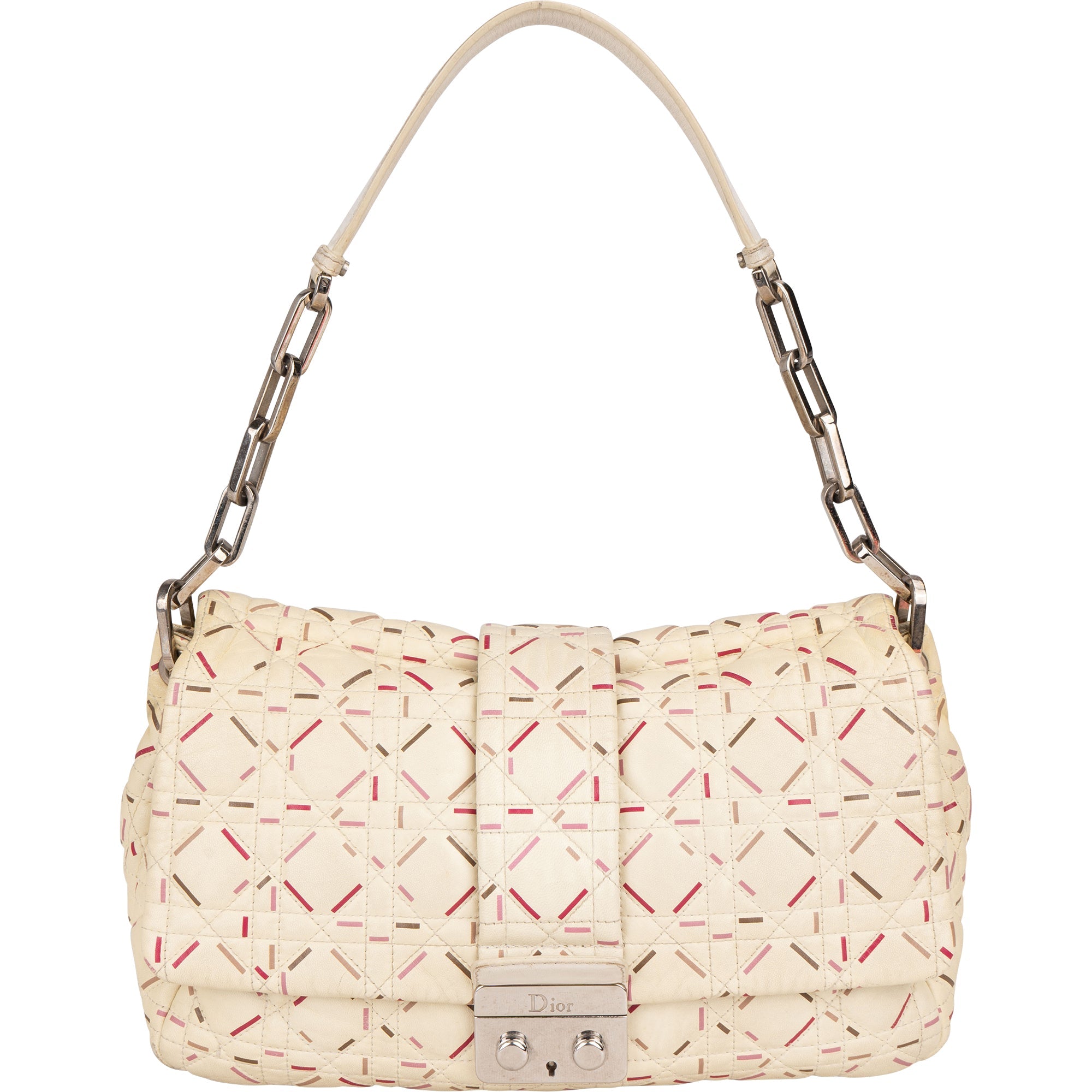 Christian Dior Quilted Leather Miss Dior Shoulder Bag