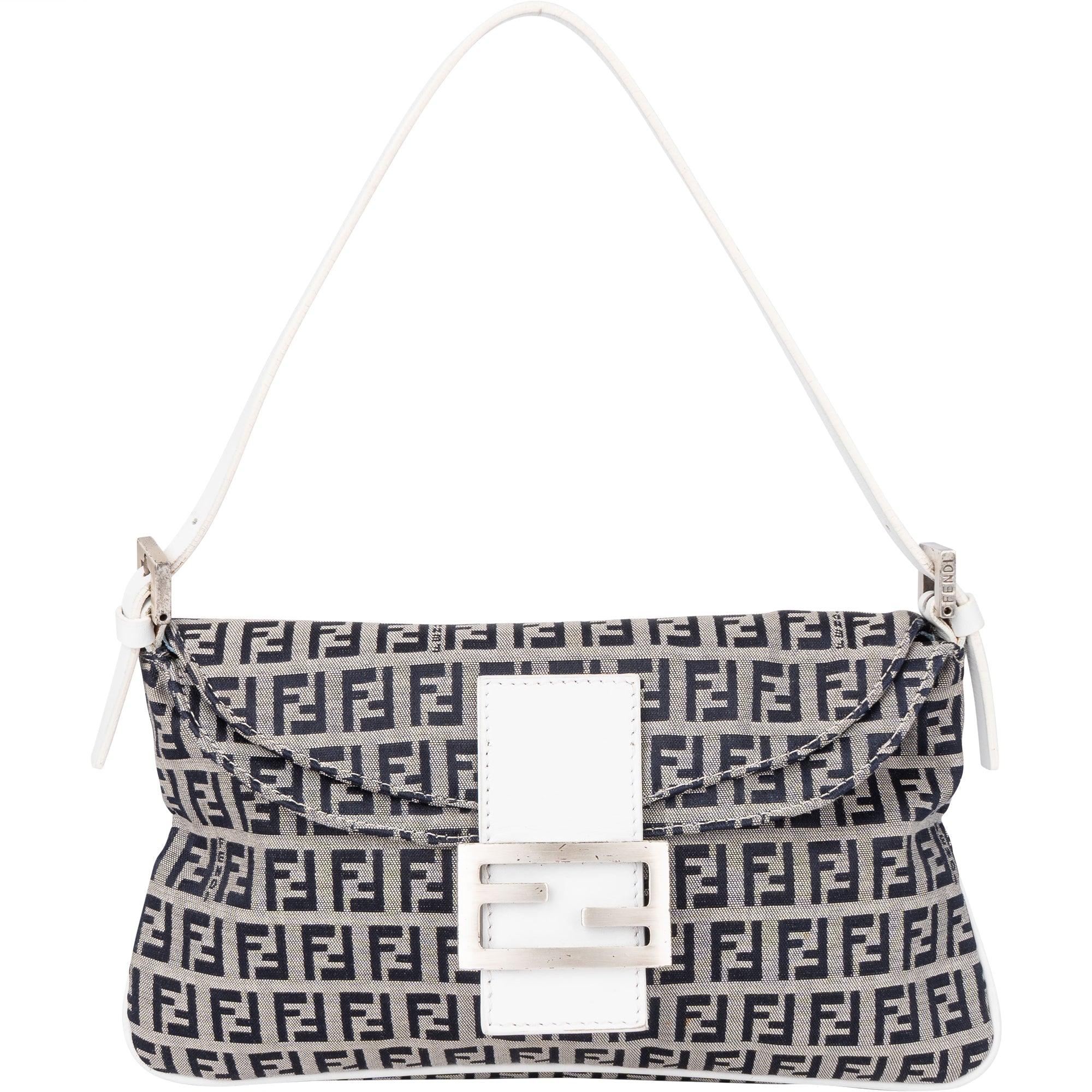 Fendi FF Monogram Baguette Handbag