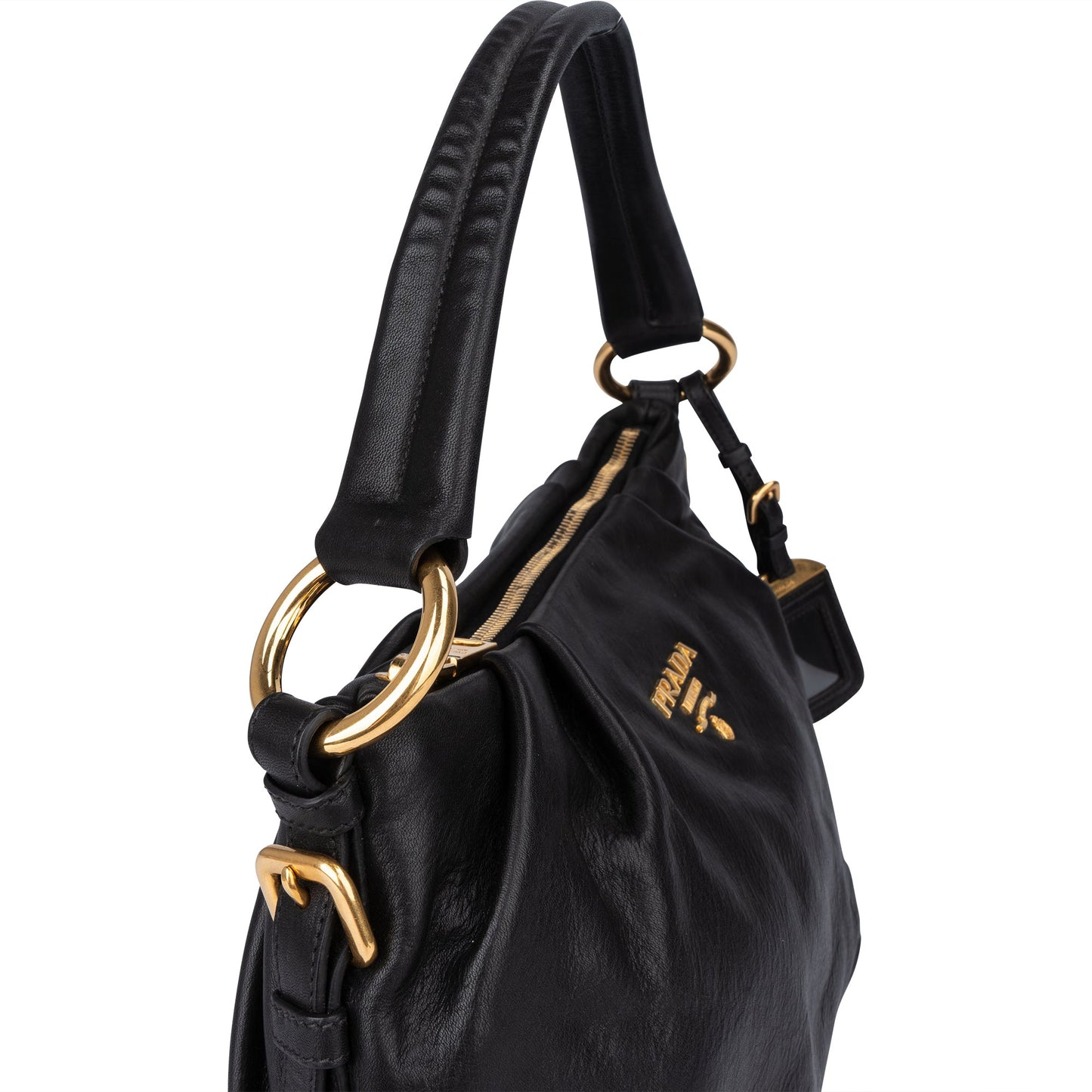 Prada Classic Leather Handbag