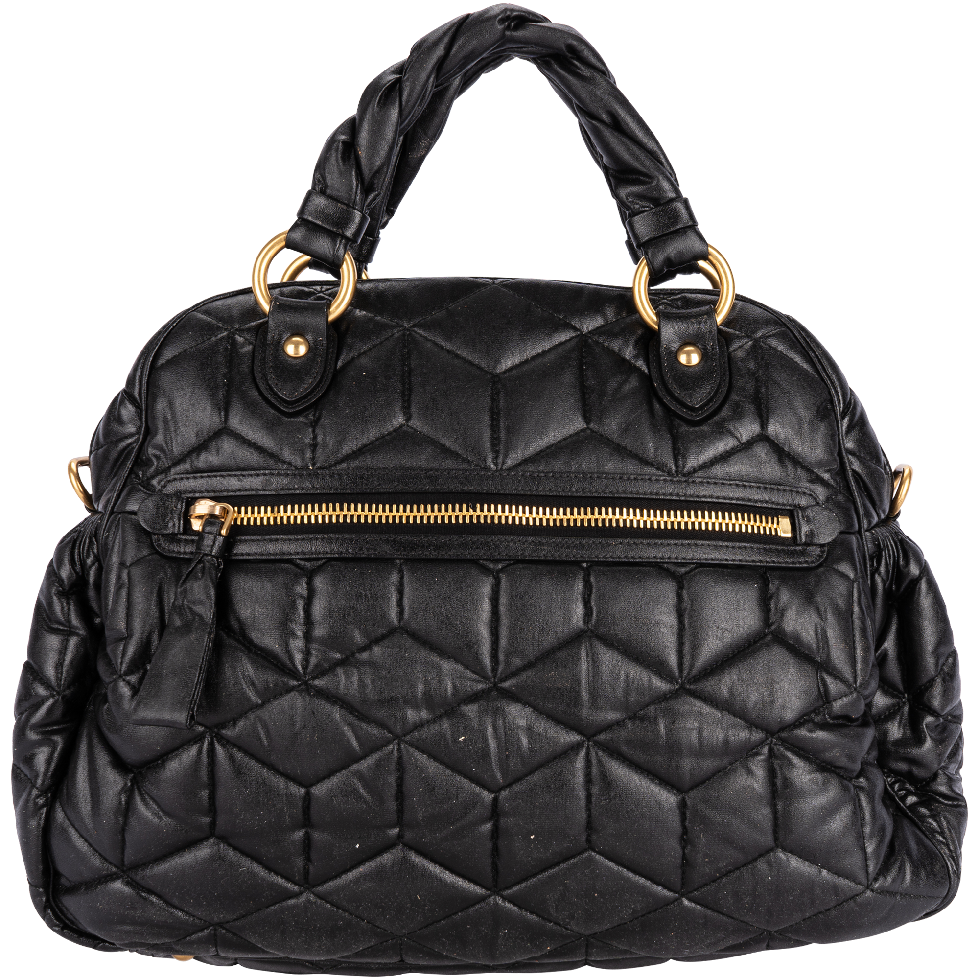 Miu Miu Black Matelasse Handbag – vintage on friday