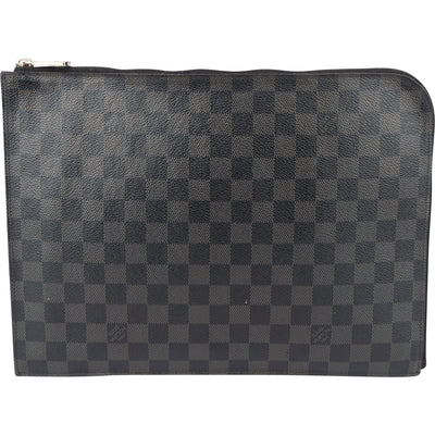 Louis Vuitton Damier Graphit Monogram Pochette Jour Clutch