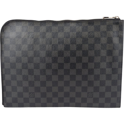 Louis Vuitton Damier Graphit Monogram Pochette Jour Clutch