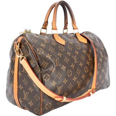 Louis Vuitton Canvas Monogram Speedy 35 Bandouliere
