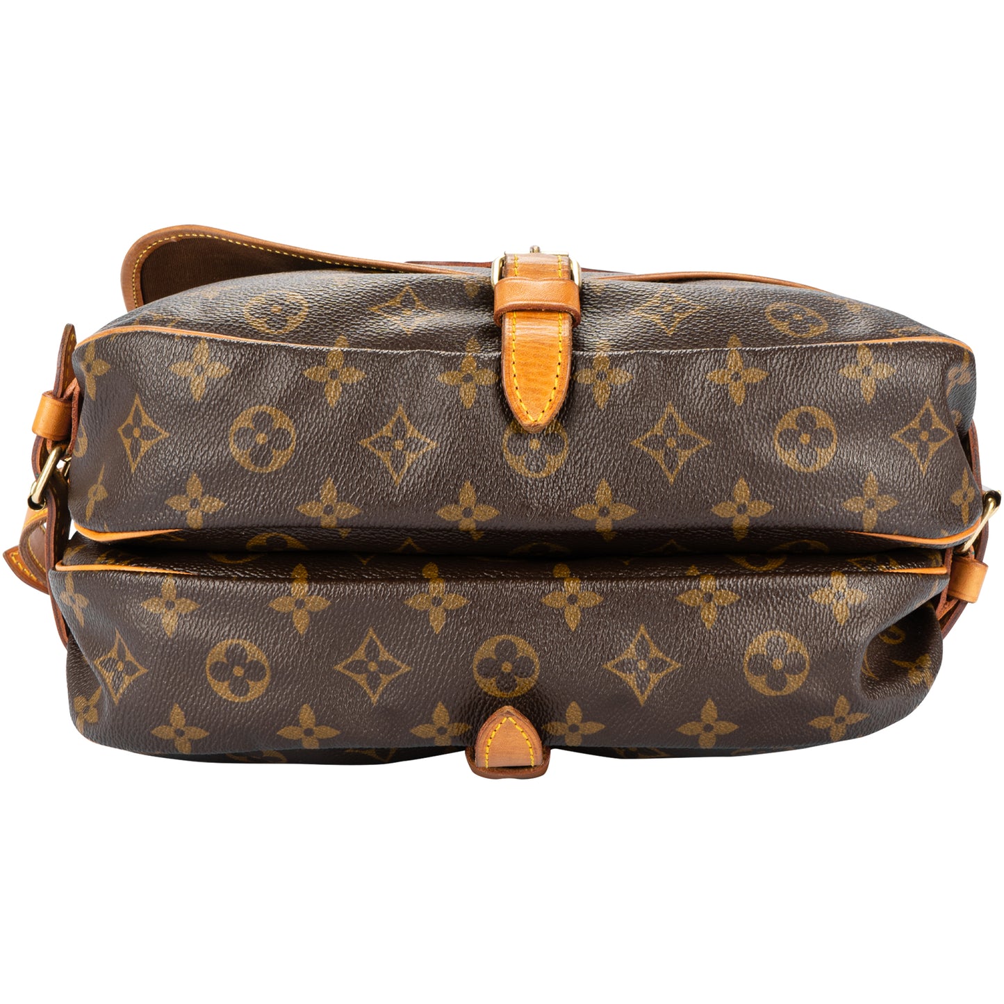 Louis Vuitton Canvas Monogram Saumur 30 Crossbody Bag