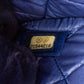 Chanel Bleu Quilted Velvet CC Clutch