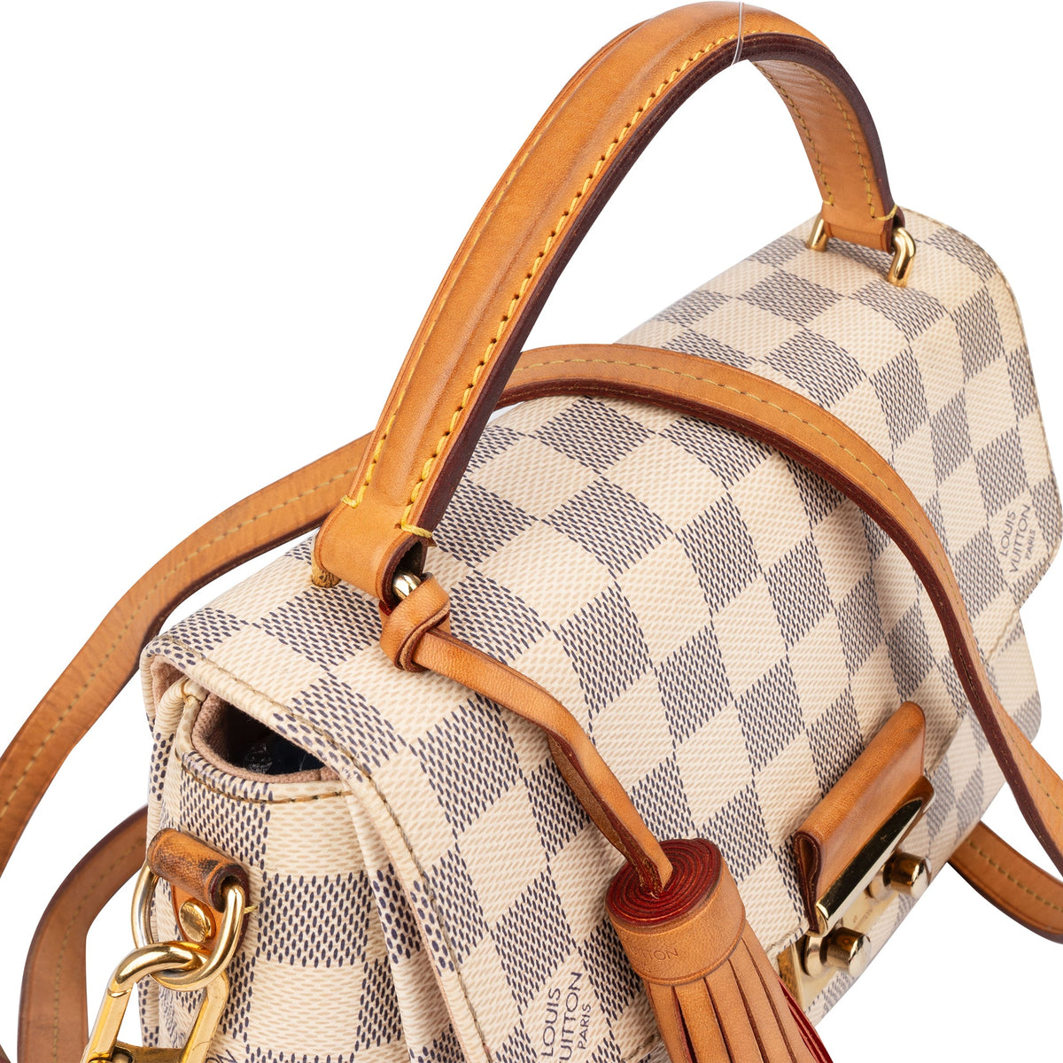 Louis Vuitton Damier Azur Monogram Croisette Handtasche, Bild 3 von 13